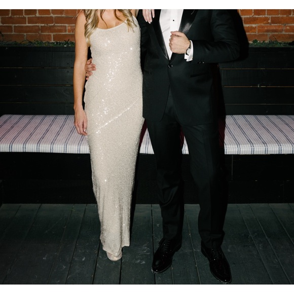 Brianna Sequin Maxi Dress - Picture 3 of 3